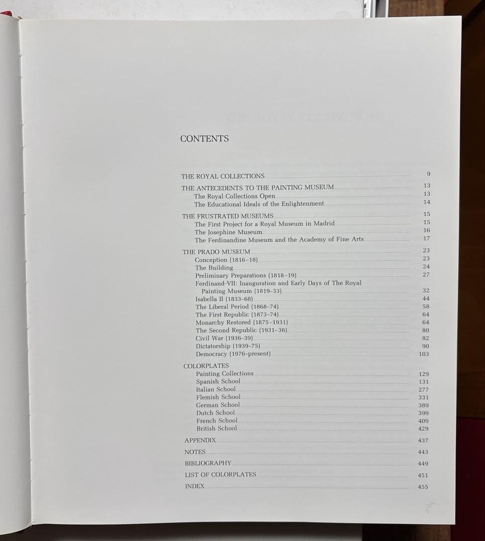 THE PRADO 英文:プラド美術館　大型本