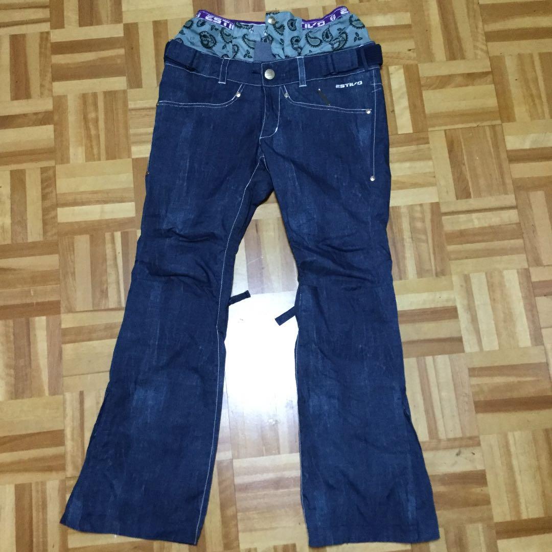 美品　VOLCOMスノーボードジャケット+ESTIVOスノーボードパンツ