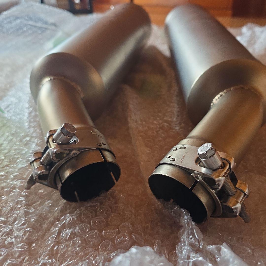 ヤマハ mt-01用DAN製 スリップオンマフラー