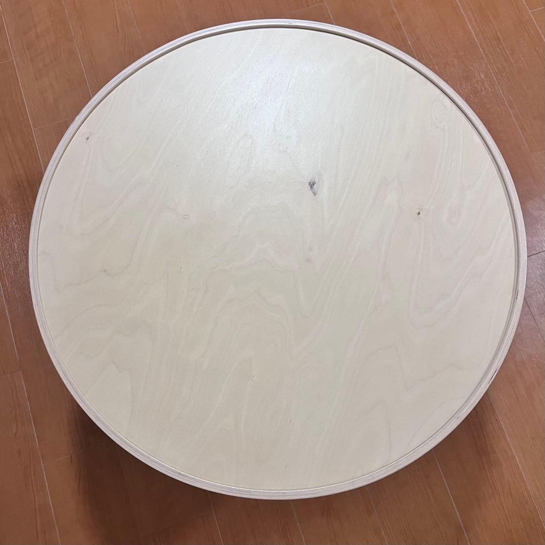 *bad様*IKEA BORGEBY ボルゲビー 丸ローテーブル 直径70 美品