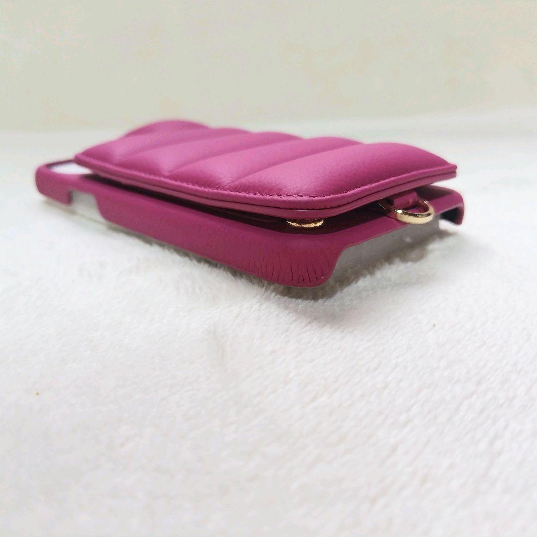 DEMIU BALLONマゼンタピンク iPhone14 Plus+ストラップ