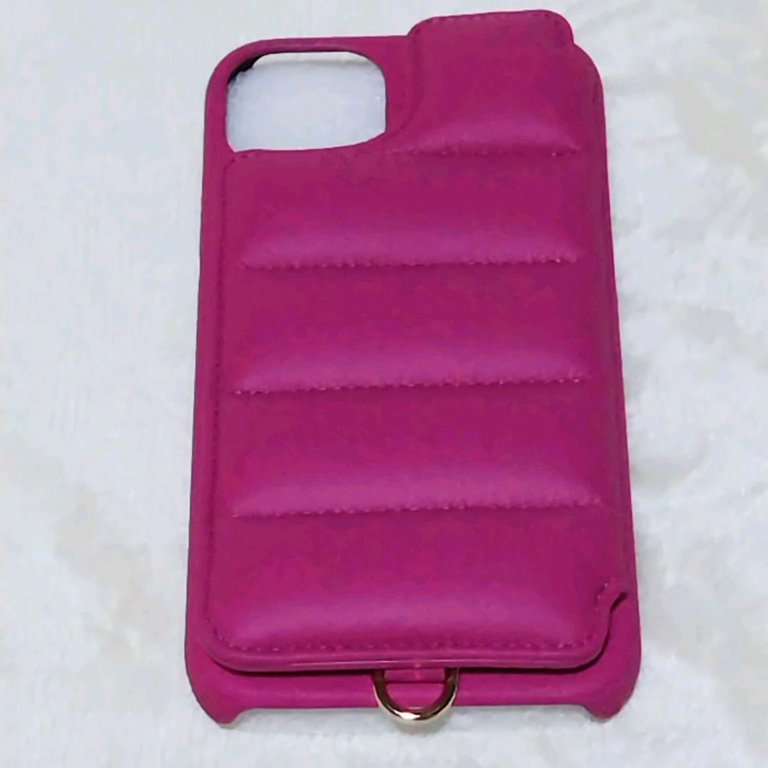 DEMIU BALLONマゼンタピンク iPhone14 Plus+ストラップ