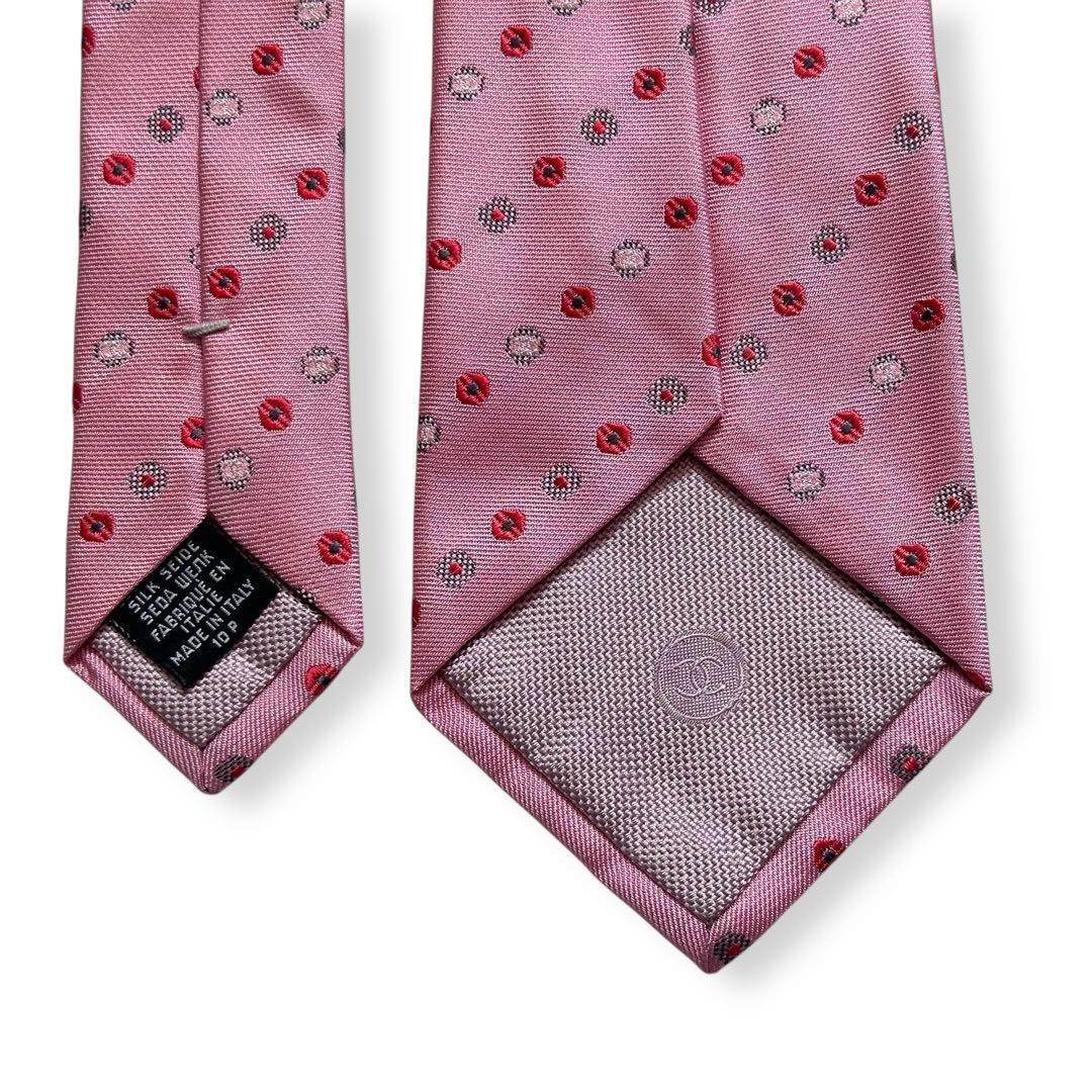 美品✨CHANEL ネクタイ　シャネル ココマーク　ジャガード　高級　【E】