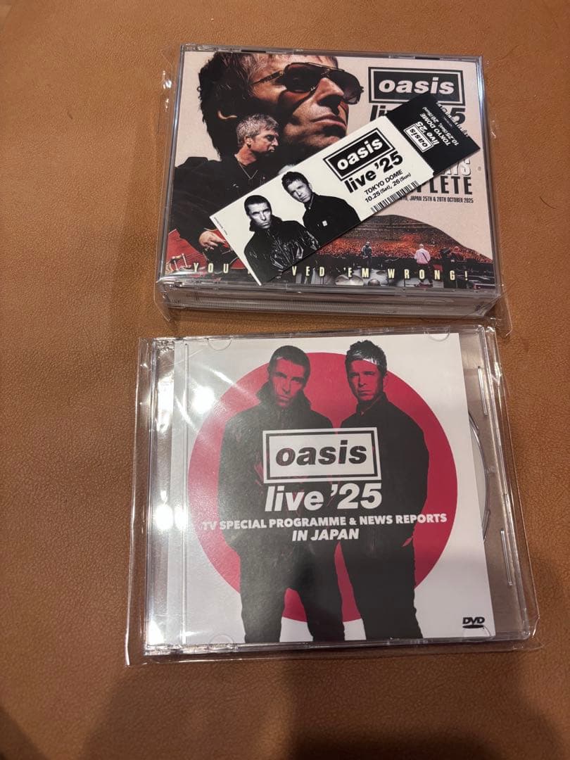 洋楽 Oasis live '25 Tokyo dome 2days complete