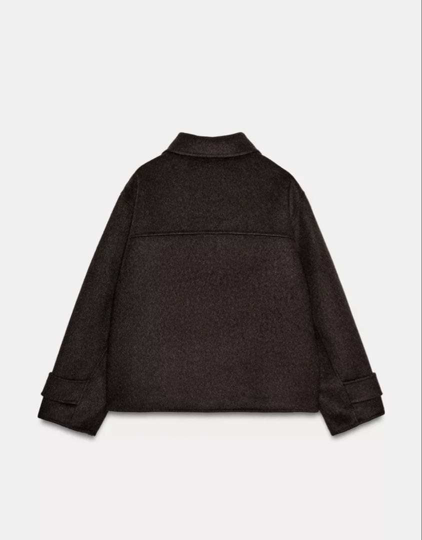 ZARA ザラ　クロップド丈ウールコート　新品、未使用