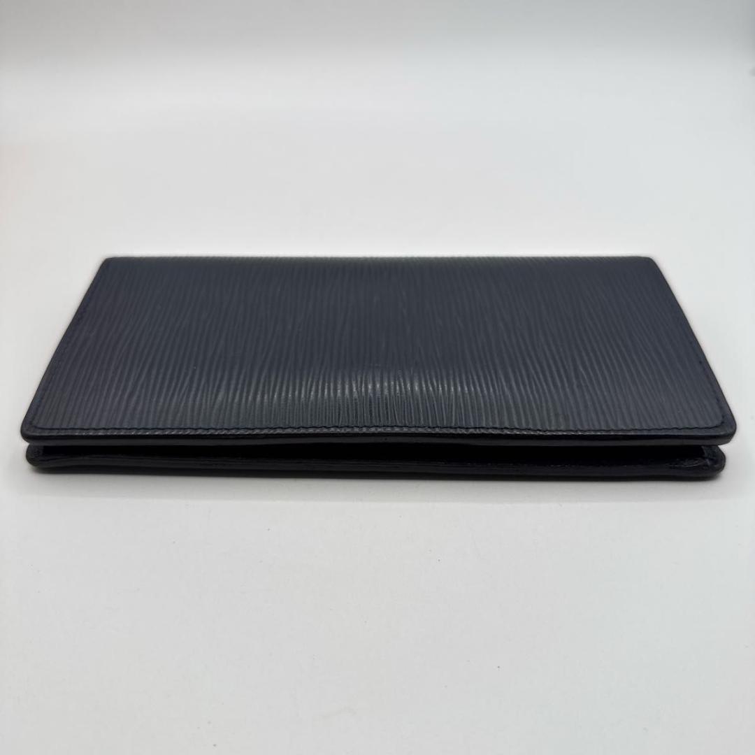 【美品】ルイヴィトン エピ ポルトフォイユ・ブラザ 長財布 ノワール 黒 メンズ