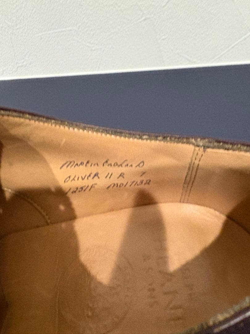 ジョセフチーニー ロングウィングダービーブローグシューズ