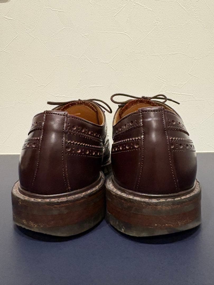 ジョセフチーニー ロングウィングダービーブローグシューズ