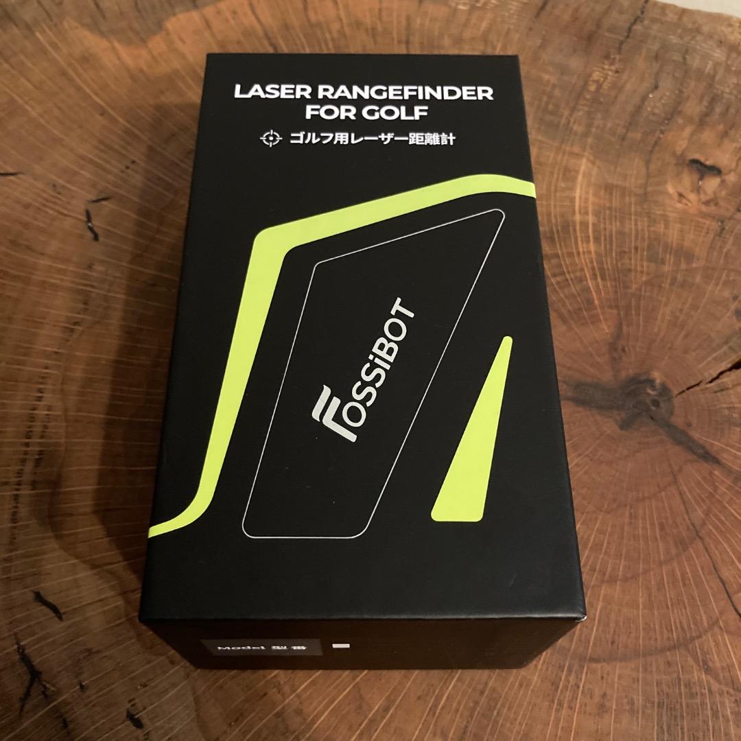 美品 FOSSIBOT USB充電式 ゴルフ用レーザー距離計 C1000F