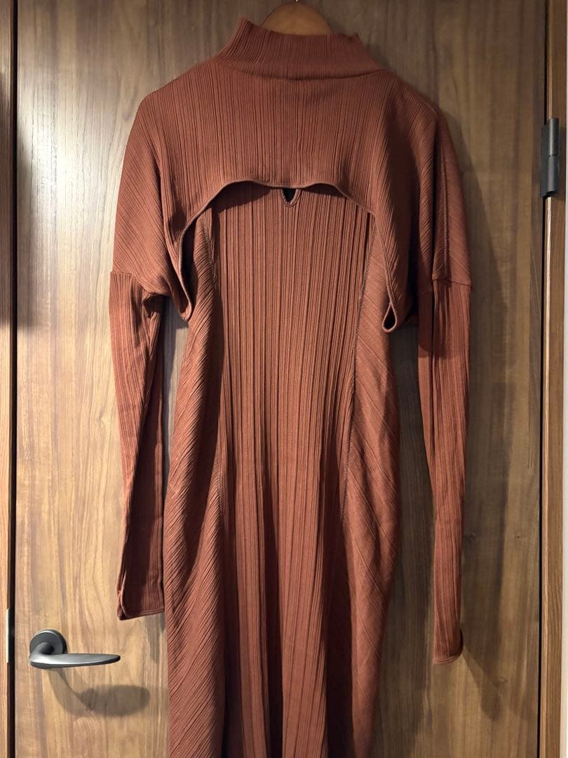 Mame Kurogouchi ブラウン 2wayドレス