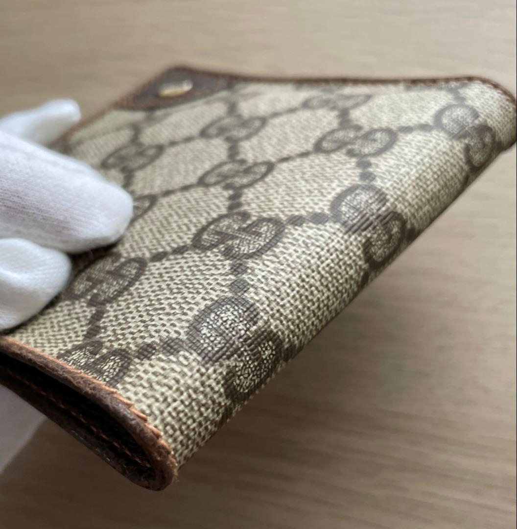 GUCCI グッチ　GG柄二つ折り財布　アクセサリーコレクション　オールドグッチ