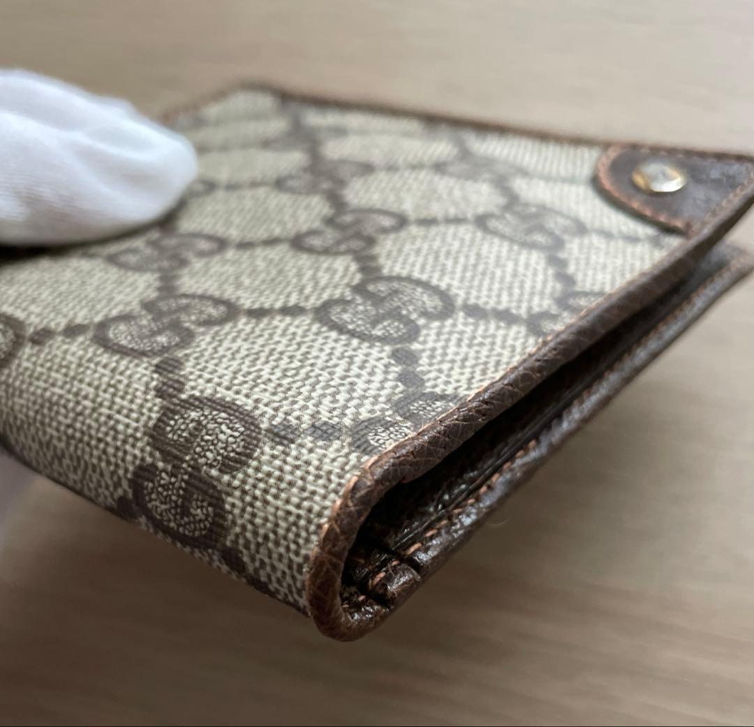 GUCCI グッチ　GG柄二つ折り財布　アクセサリーコレクション　オールドグッチ