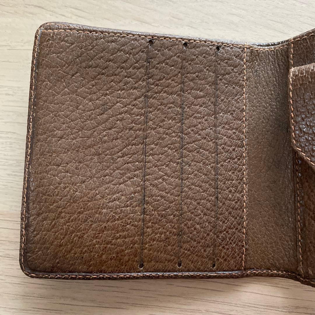 GUCCI グッチ　GG柄二つ折り財布　アクセサリーコレクション　オールドグッチ