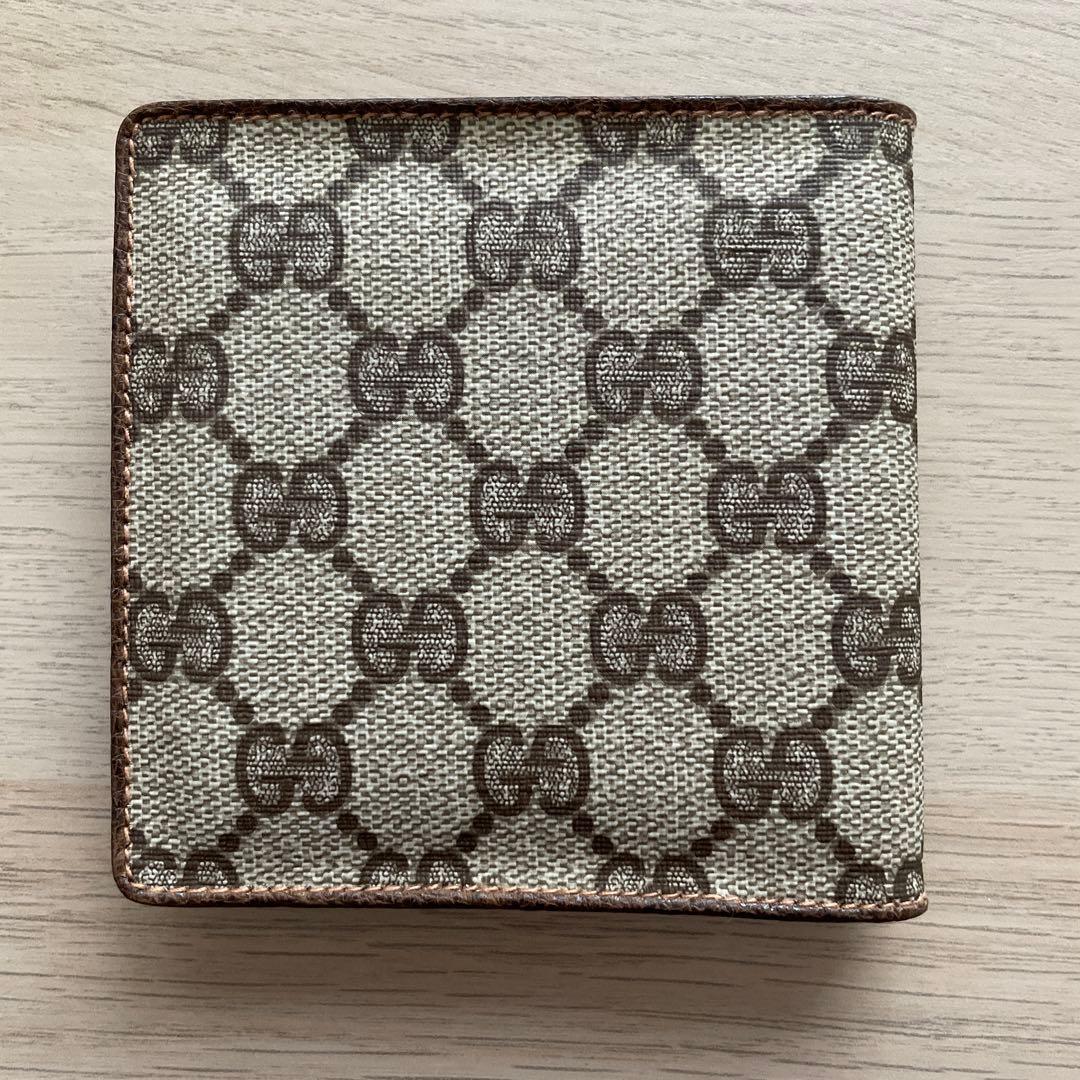 GUCCI グッチ　GG柄二つ折り財布　アクセサリーコレクション　オールドグッチ