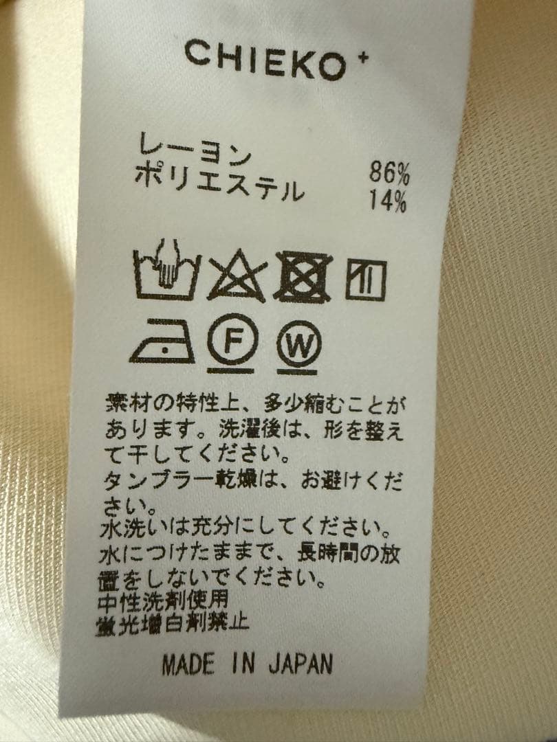 トップス chieko + shiny tank