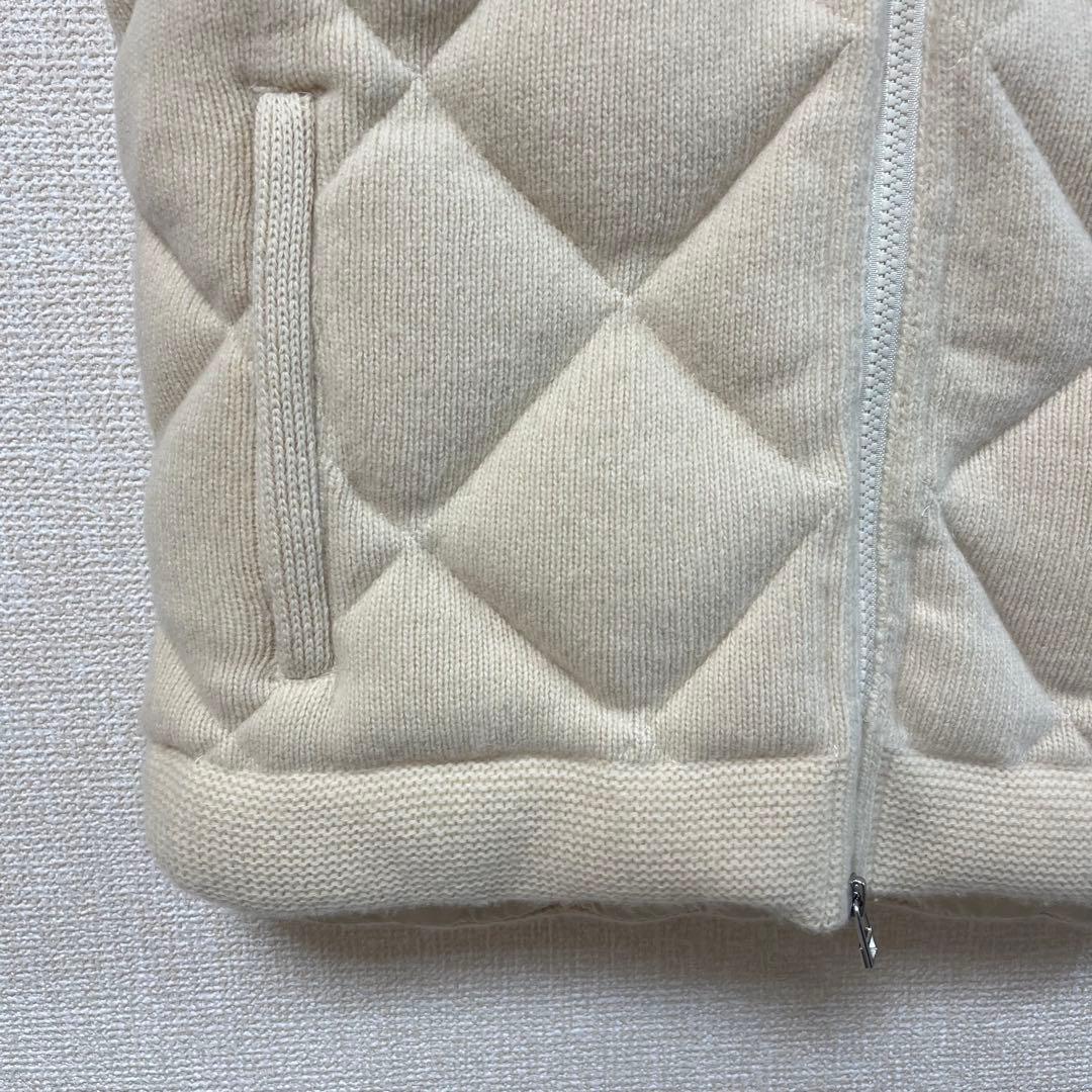 し*う様 THREE DOTS スリードッツ カシミヤ混 ダウンベスト 旧タグ