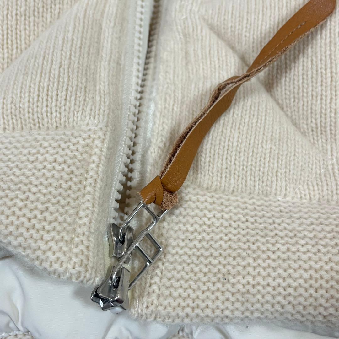 し*う様 THREE DOTS スリードッツ カシミヤ混 ダウンベスト 旧タグ