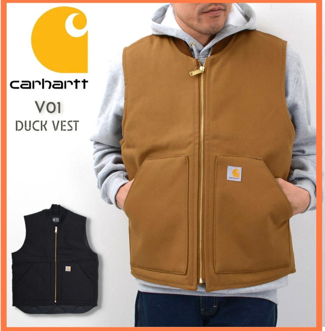 carhartt V01 ダックベスト XL ブラウン