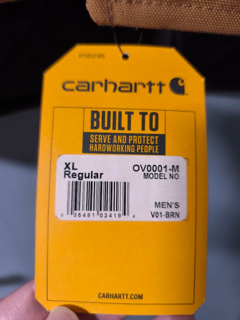 carhartt V01 ダックベスト XL ブラウン