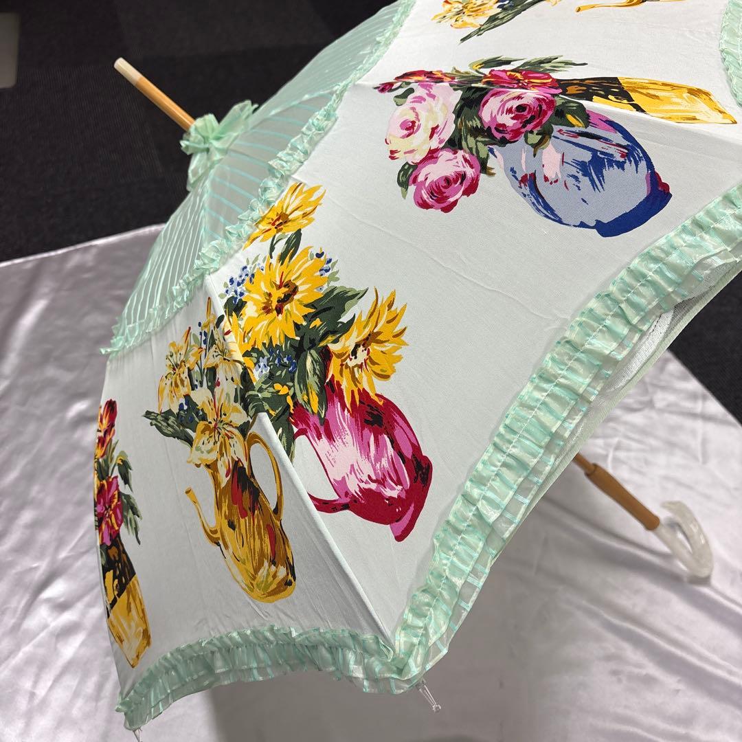 ノンノンドール☆日傘　裏側レース張り