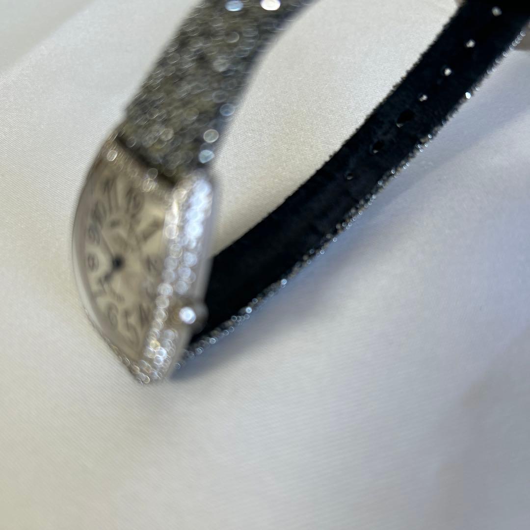 FRANCK MULLER 1752 QZ D 腕時計ベルトスワロフスキー