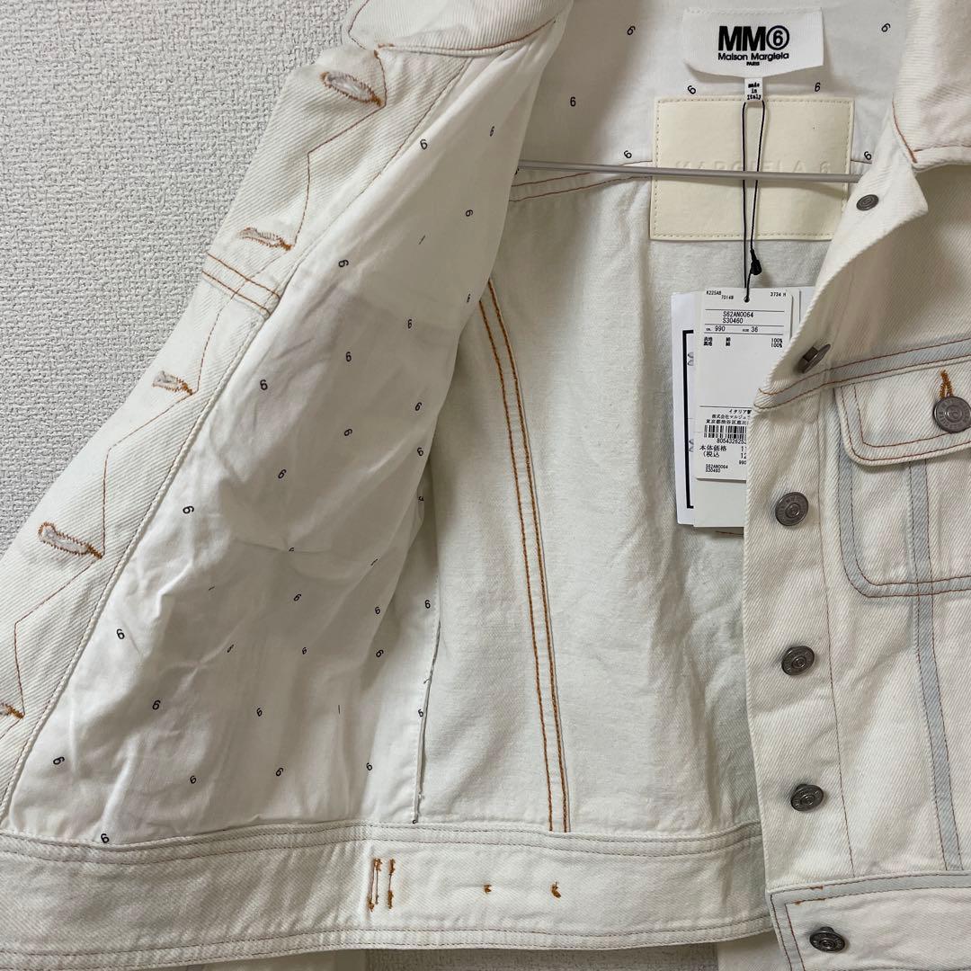 [新品]MM6 maison margiela 変形 デニムジャケット wash