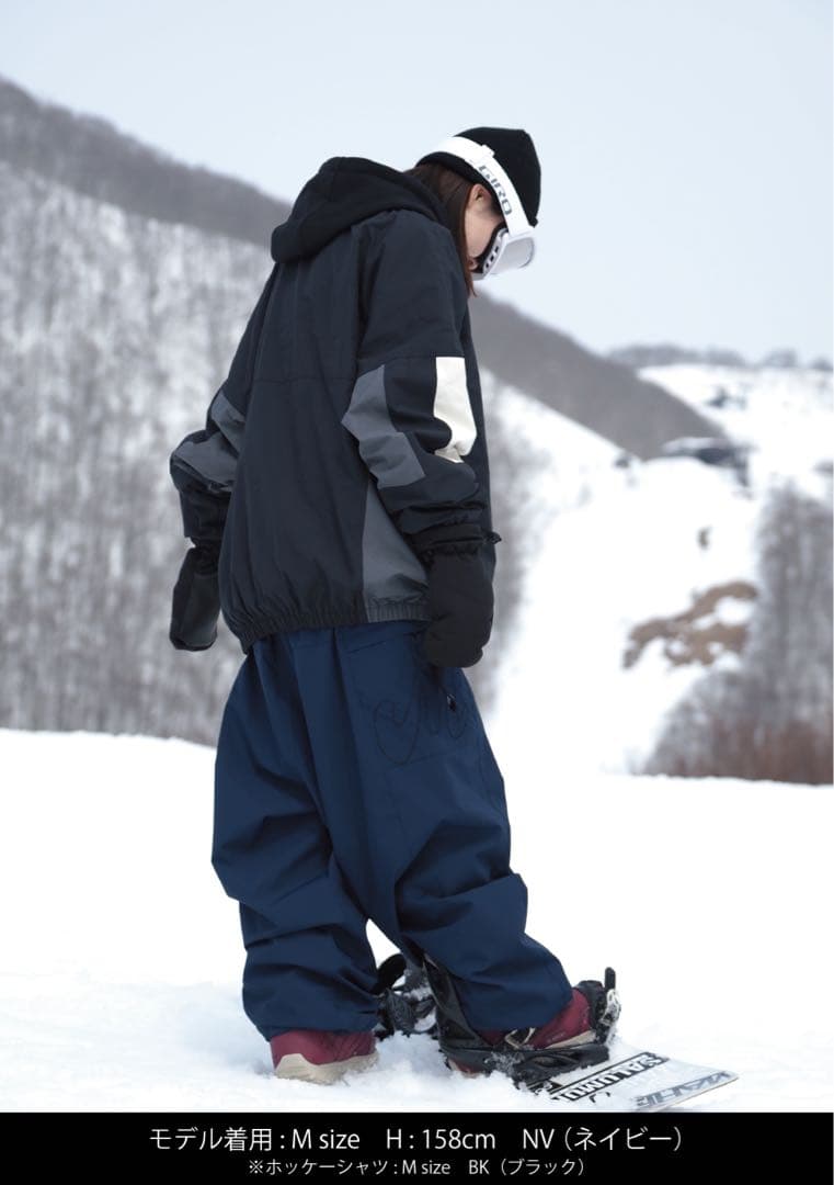 mahf サイドポケットスノーパンツ