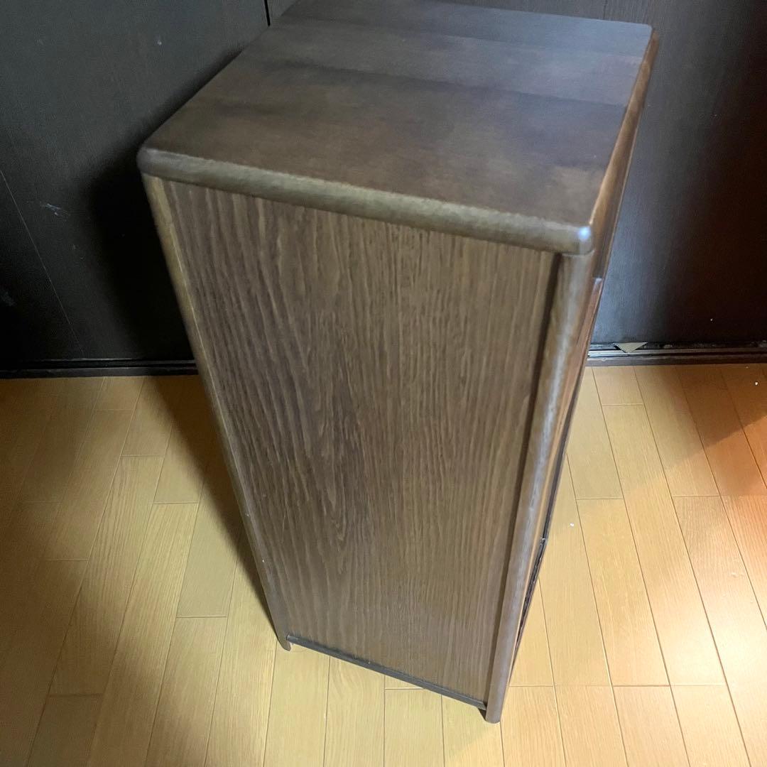 カリモク タンス チェスト5段 引き出し 天然木（ナラ） スリムチェスト