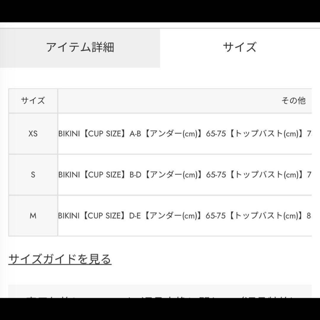 rienda ブラック　ビキニ　水着