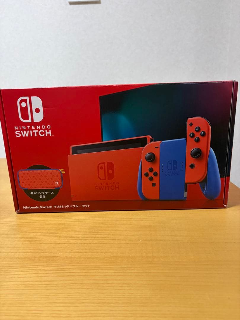 Nintendo Switch マリオレッド×ブルー セット＋Joy-Con2つ