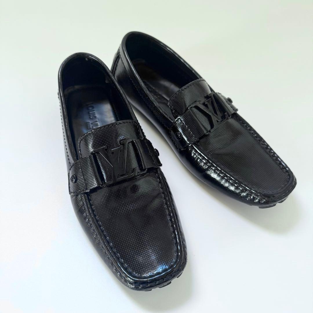 LOUIS VUITTON モンテカルロライン ドライビングシューズ　エンボス