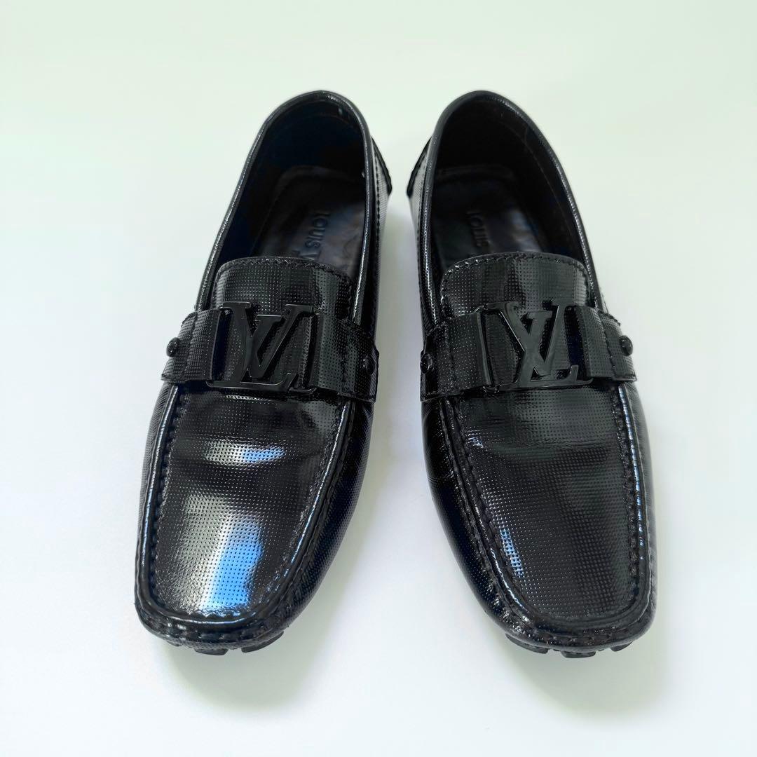 LOUIS VUITTON モンテカルロライン ドライビングシューズ　エンボス