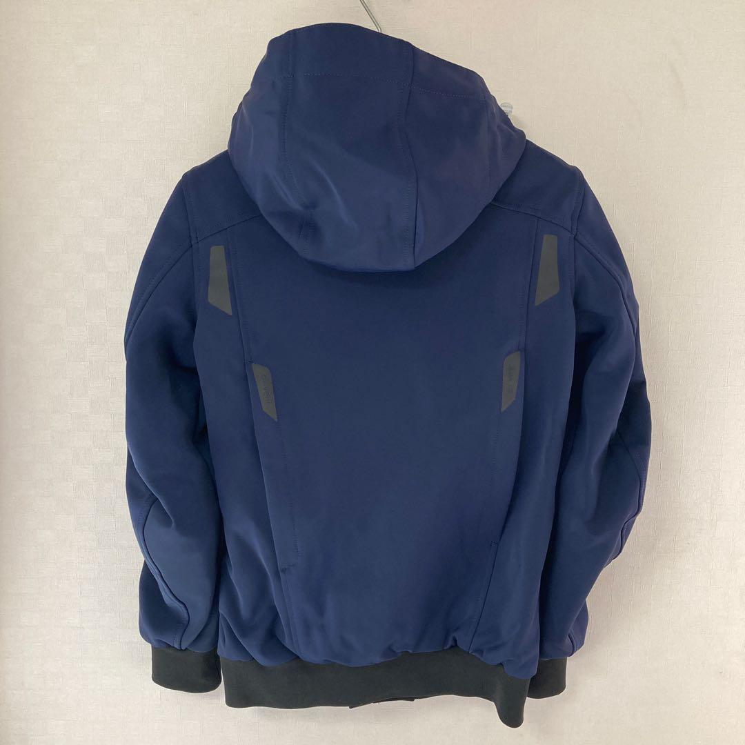 ホンダ　バイクスマートシェルパーカー明るめネイビー　M 防風