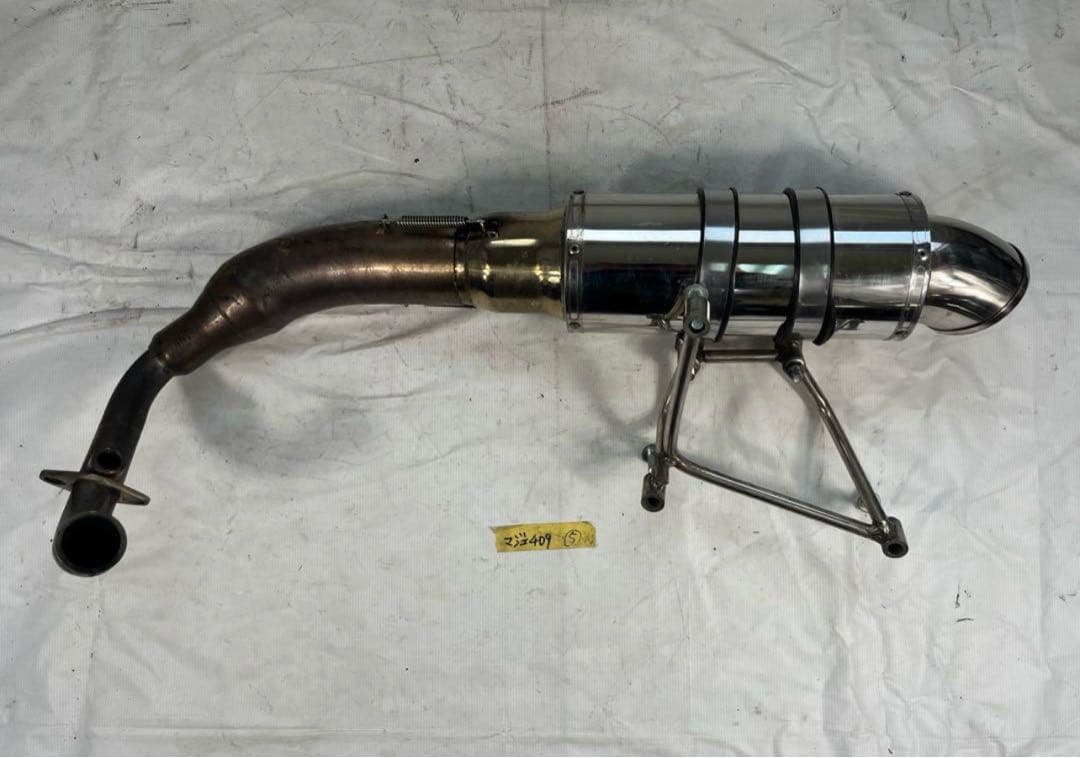 ゆっちぃヤマハ マジェスティ4D9 マフラー SG20J 朝倉商事製？中古