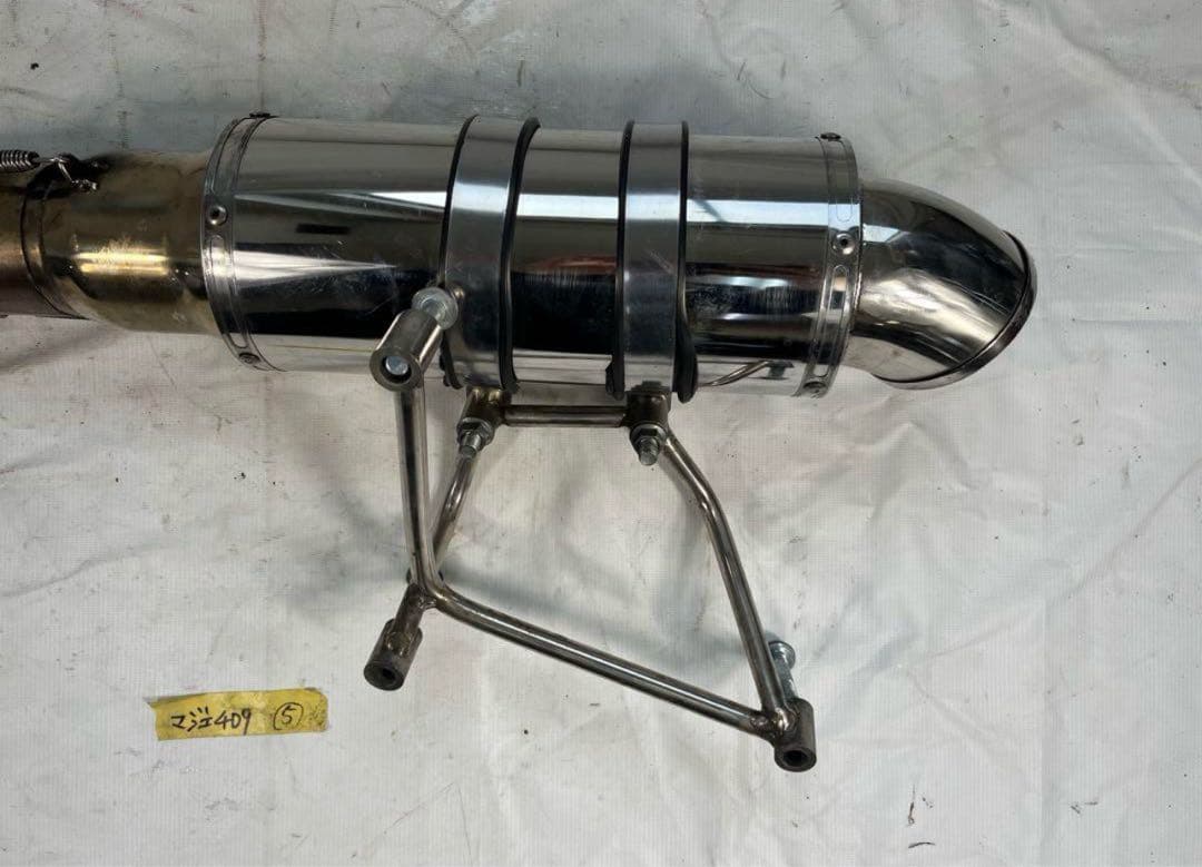 ゆっちぃヤマハ マジェスティ4D9 マフラー SG20J 朝倉商事製？中古