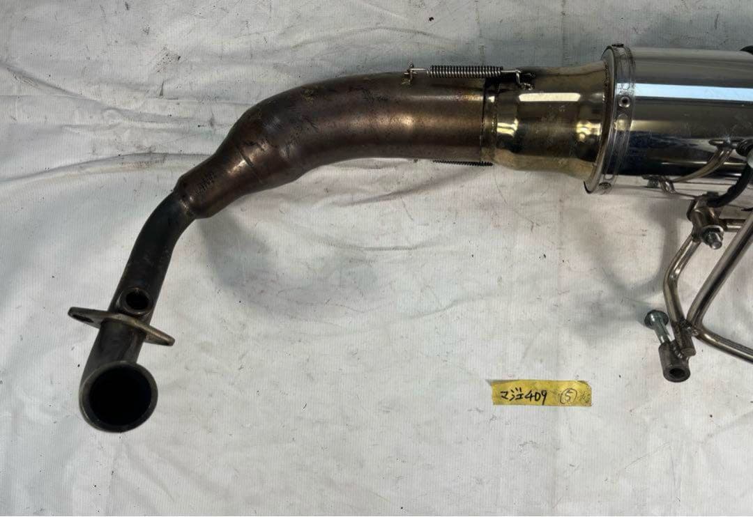 ゆっちぃヤマハ マジェスティ4D9 マフラー SG20J 朝倉商事製？中古
