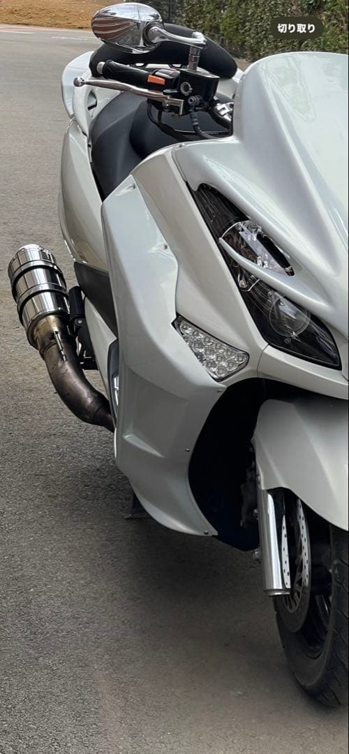 ゆっちぃヤマハ マジェスティ4D9 マフラー SG20J 朝倉商事製？中古