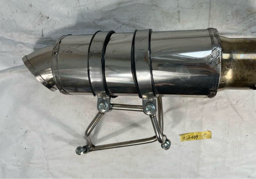 ゆっちぃヤマハ マジェスティ4D9 マフラー SG20J 朝倉商事製？中古