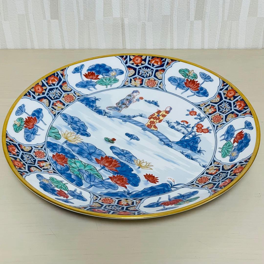 香蘭社 有田焼 フランクリンポーセリン 限定版絵皿 花の宴の内 6枚セット