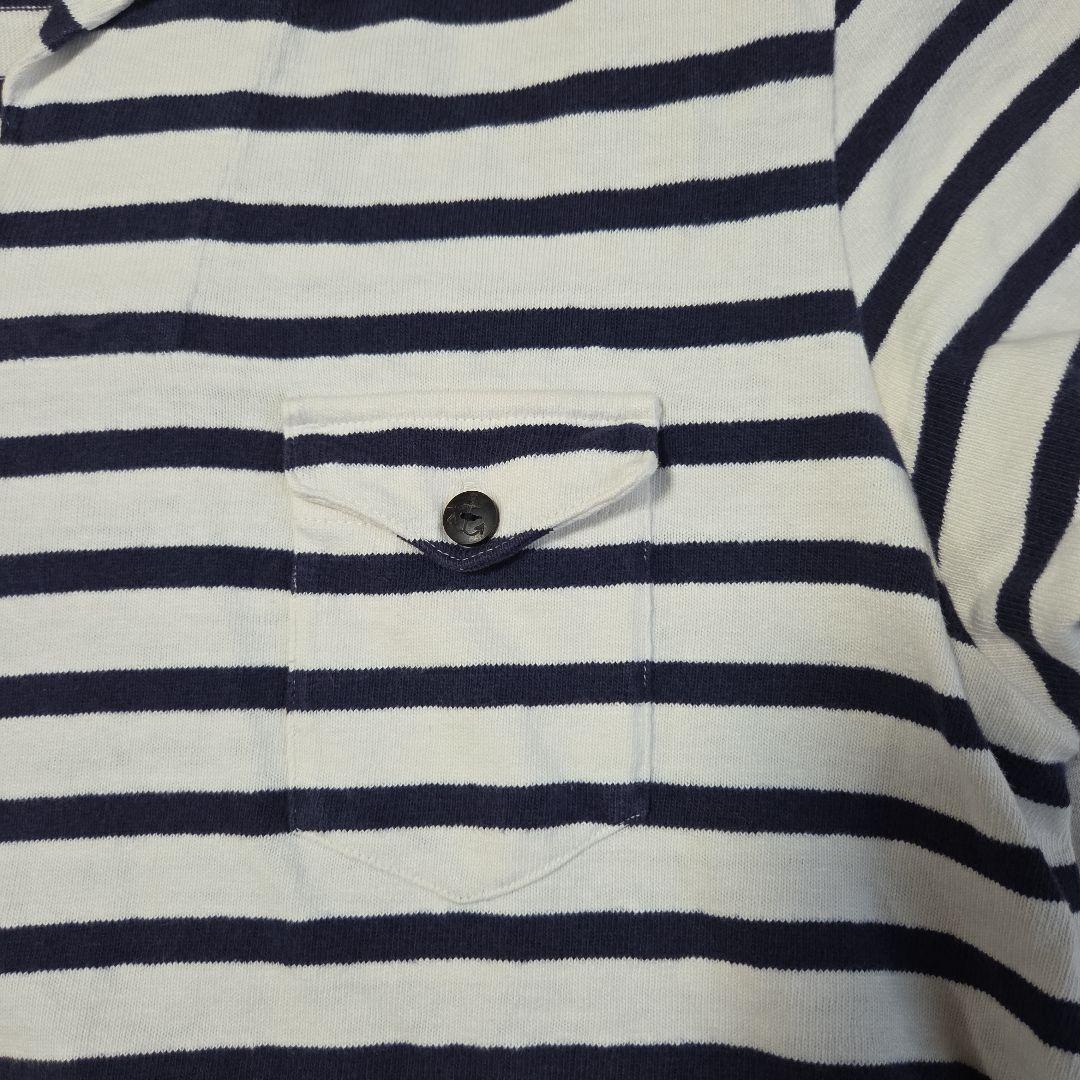 ダブルアールエル　ポロシャツ　スキッパーシャツ