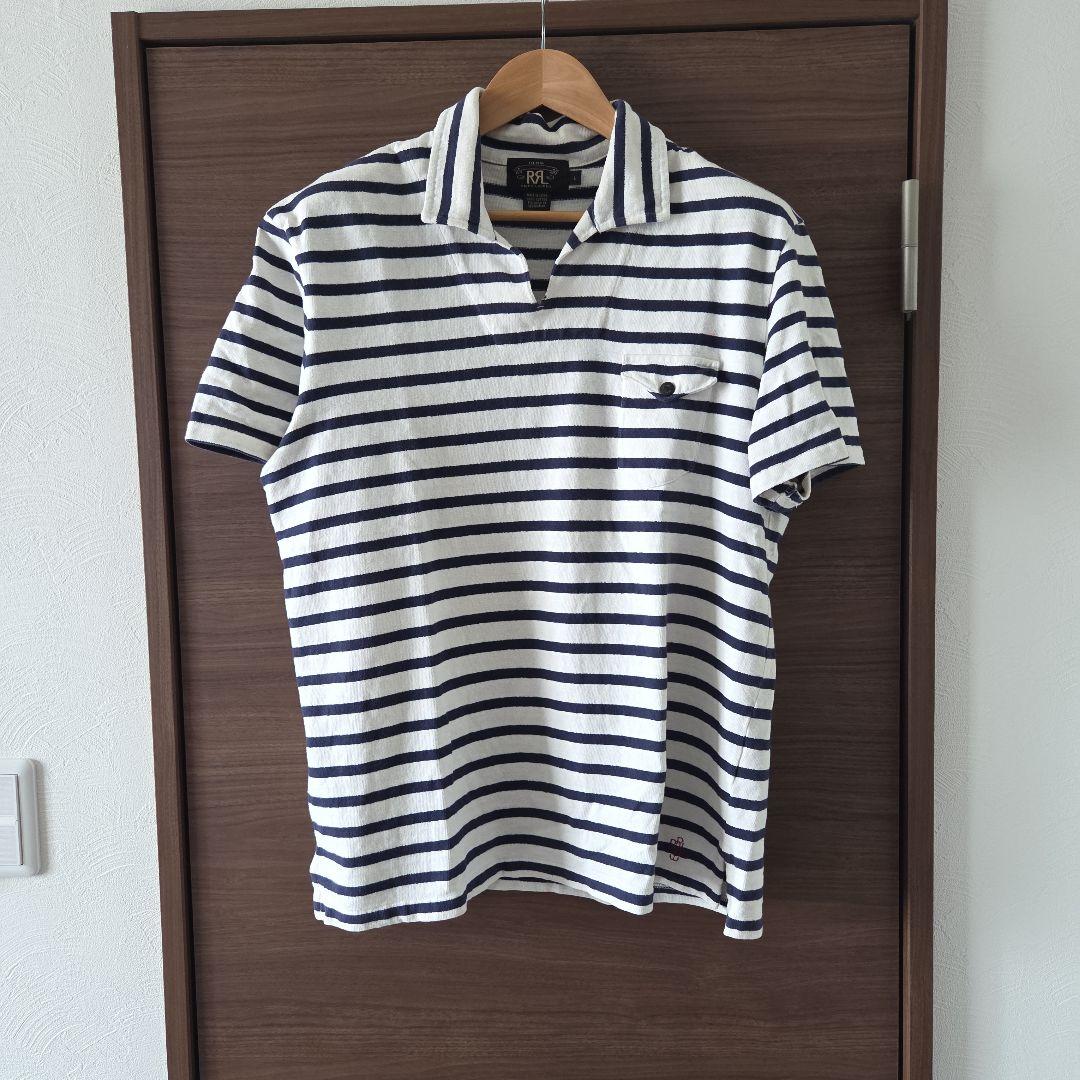 ダブルアールエル　ポロシャツ　スキッパーシャツ