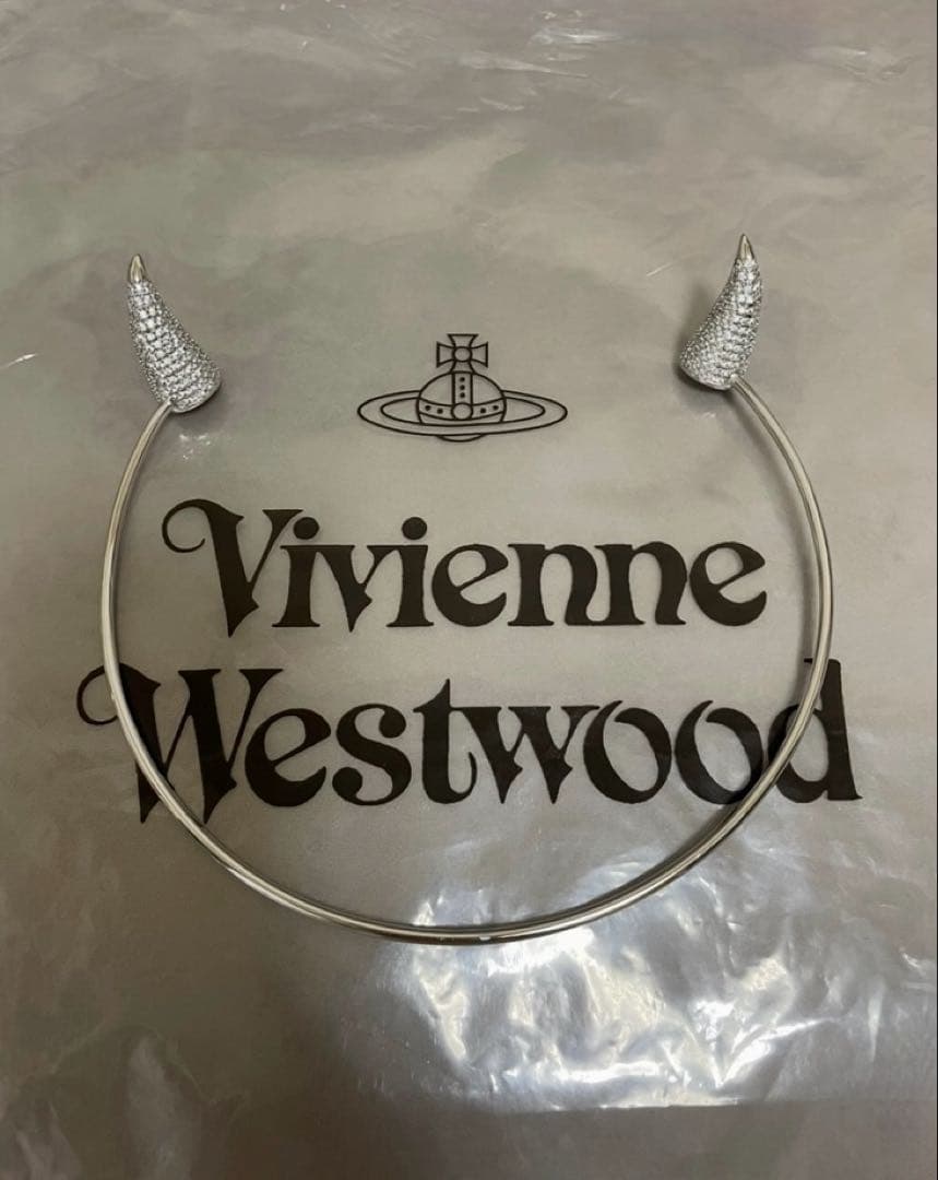 Vivienne Westwood ホーンティアラ シルバー スワロフスキー