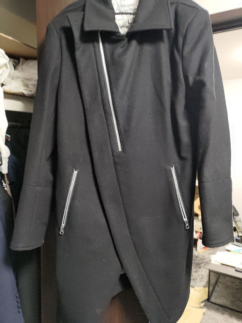 Vivienne Westwood MAN チェスターコート 46 黒