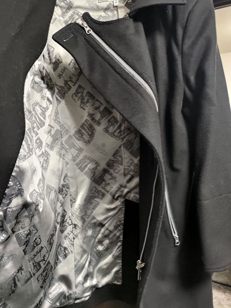 Vivienne Westwood MAN チェスターコート 46 黒