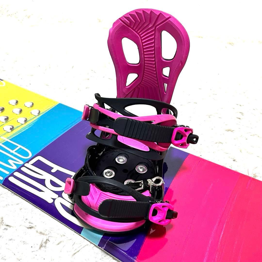 スノーボード 3点セット Modern Amusement 144㎝ レディース