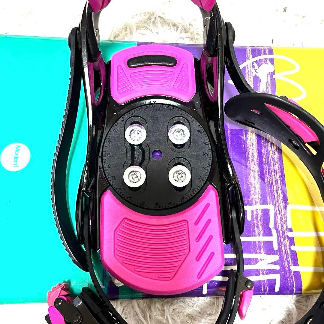 スノーボード 3点セット Modern Amusement 144㎝ レディース