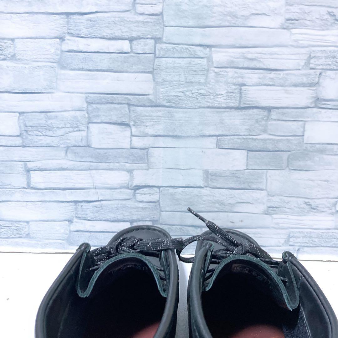 美品 クラークス ワラビーブーツ 26.5 ゴアテックス 本革 ビブラム 黒