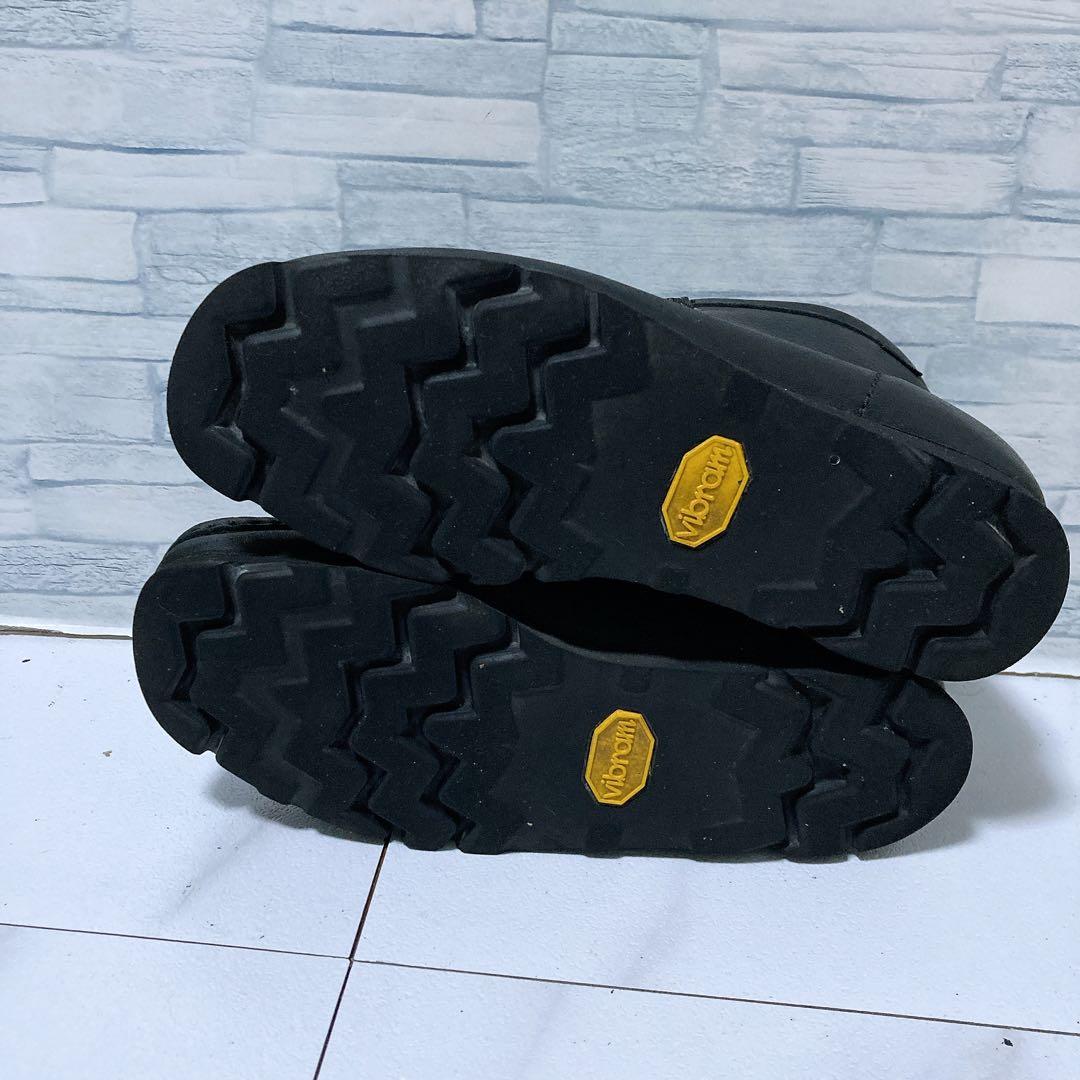 美品 クラークス ワラビーブーツ 26.5 ゴアテックス 本革 ビブラム 黒