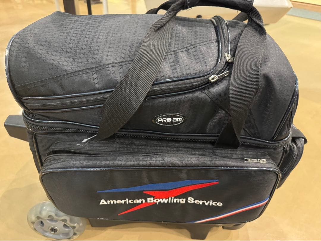 【極美品】ABS PRO-am ボウリングバッグ 2個用