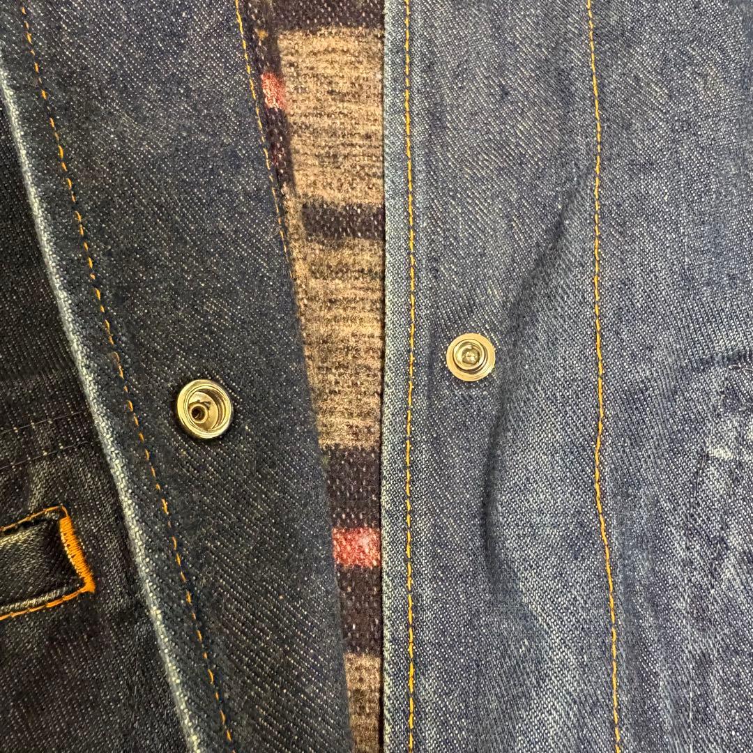 Wrangler BLUE BELL ブランケット付きデニムジャケット Lサイズ